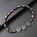 Metabolism Jewelry Gift Magnetic Therapy Anklet for Women Men Hematite Anklet