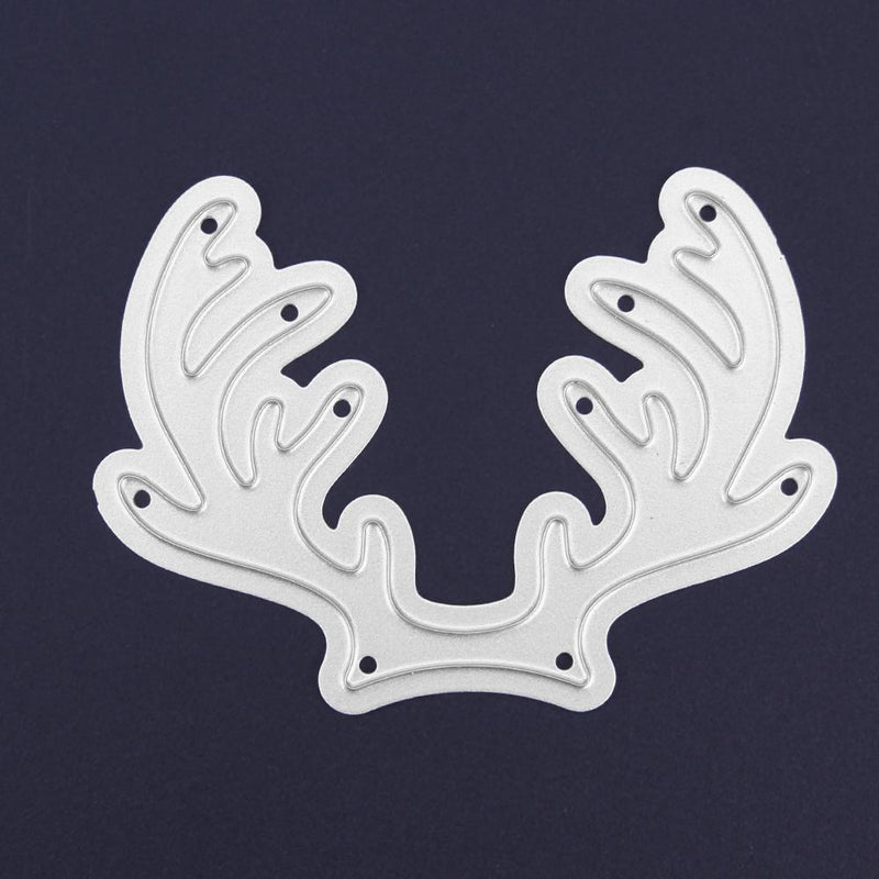 Antler Metal Punching Stencil Embossing Scrapbook Craft Paper Card