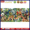 DIY Hand Paint on Canvas Animal Family Oil Picture Drawing Paint By Numbers