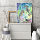 5D DIY Full Drill Diamond Painting Sea Horse Embroidery Craft Needlework Set