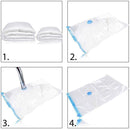 Vacuum Storage Bag Clothes Quilt Seal Compressed Home Organizer (80x100cm) Newly
