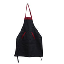 Black Waterproof Apron Kitchen Bib Durable Lightweight Dish Wash Dog Grooming