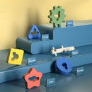 Wooden Baby Toys Building Blocks Kids Montessori Colorful Early Educational Toys