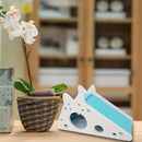 Assembled Hamster Ladder Slide Toys Guinea Pig Hamster Cage House (Blue) Newly