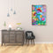 5D Rhinestone DIY Special Shaped Kit Colorful Flowers Diamond Painting