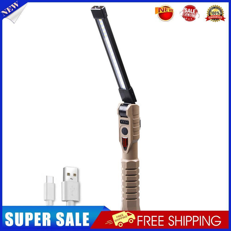 Double Sided COB+XPE LED Flashlight 400lm Waterproof Inspection Work Lights