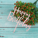 Kids Favors Gifts Cake Topper Happy Birthday Acrylic Decor Party Supplies