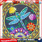 Partial Special Shape Crystal Drill Dragonfly Diamond Painting Drawing Kit Newly