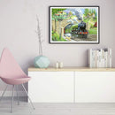 5D DIY Diamond Painting, Train Leaving the Tunnel, Kits, Full Round