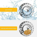 1xStainless Steel Kitchen Sinks Strainer Waste Plug I Drain Filter 2Q6W Y7V5