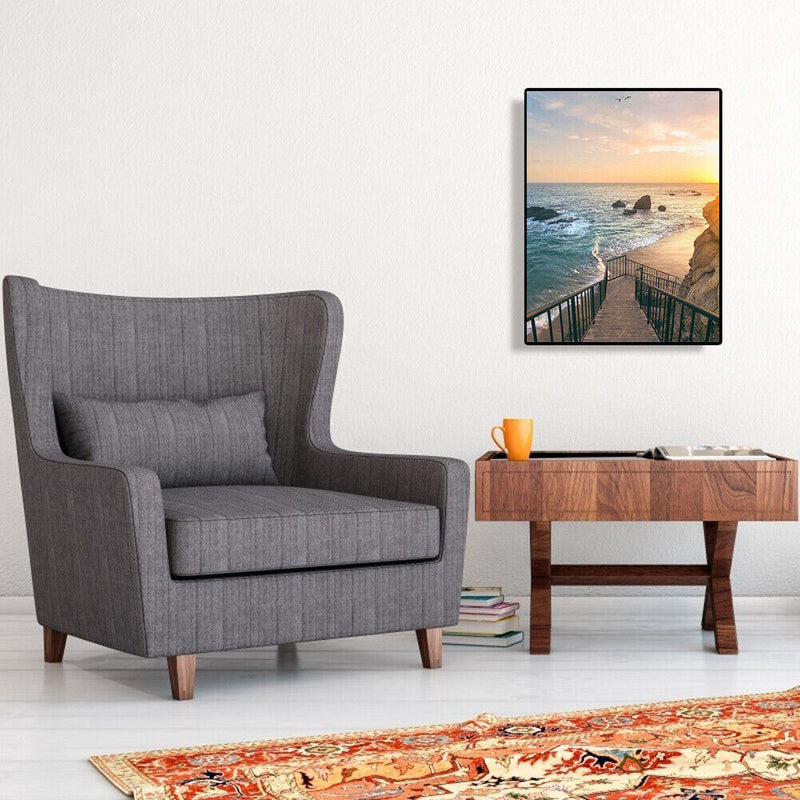 Painting By Numbers Set Seascape DIY Oil Color Living Room Wall Art Home Deco