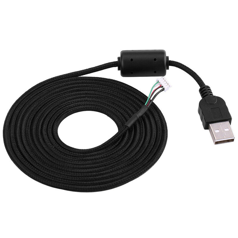 Replacement 2M Mouse USB Cable Wire for Logitech G5 G500 G500S Wireless Mouse