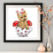 Part Drill Special Shaped DIY Cup Dog Rhinestones Picture 5D Diamond Painting