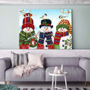 Diamond Painting Full Round Drill Three Snowman Rhinestone Modern Handmade Craft