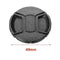 49MM Snap-On Front Lens Caps Cover For CanonsNikon M0R2 Photo Cameras R9K6 Q1F0