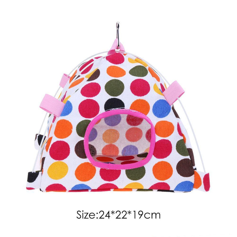 Canvas Hamster Bird Nest Parrot Lodge Hanging Tent House Cage Pad Pet Products