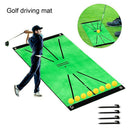 Outdoor Batting Golf Practice Hitting Mat Golf Training Mat Aid Game Training