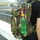 Sports Outdoor Rubber Kettle Buckle Carabiner Water Bottle Holder (Red)
