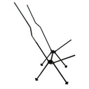 Outdoor Collapsible Folding Camping Chair with Back Support Support 330 lbs