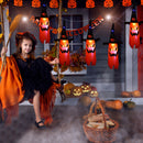 Halloween Glowing Wizard Light Safe LED Ghost String Lantern 5 in 1 Party F