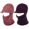 Warm Velvet Plus Thickening Balaclava Beanies Scarf Cap Woolen Hat Winter Hat