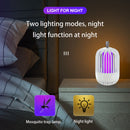 Pest Control Lights LED Bug Trap Mute Luring Mosquito Killer Lamp (White) Newly