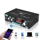 AK35 Bluetooth-compatible HiFi Stereo Audio Amplifier Amp with USB TF (US) Newly