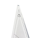 Triangle Quilting Ruler 45 Degree Fabric Cutting Garment Craft (10 inch) Newly
