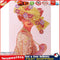 Special Shaped 5D Lady with Bowler Hat Kit DIY Diamond Painting (Y150) Newly