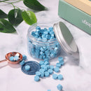 200pcs Octagon Sealing Wax Blue Wax Beads for Envelope Invitation DIY (C) Newly