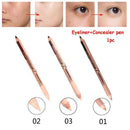 Long-lasting Double Ended Concealer pen Cosmetic Eyeliner Eyebrow Makeup up