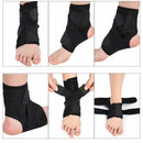 Adjustable Elasticity Bandage Ankle Support  Foot Sleeve Breathable Ankle Brace