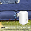 USB Charging Mini Inflator Wireless Swimming Ring Air Pump for Air Mattresses