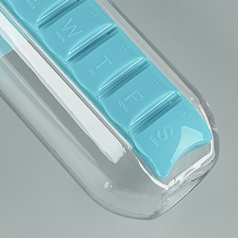 Portable Outdoor Water Bottle with Medicine Convenient Travel Hiking Drinkwar