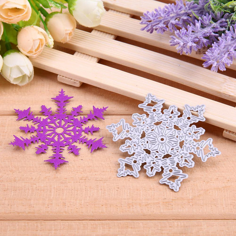 Snowflake Cutting Dies Stencils Scrapbook DIY Paper Card(6.8cm)