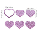 Baking & Pastry Tools Valentine's Day Cookie Embossing Molds Cookie Cutter