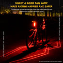 LED USB Bicycle Rear Light Tail Lights Waterproof Outdoor Night Walk Rear Light