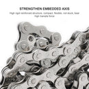 6 7 8 Speed Carbon Steel Bike Chain 1/2 x 2/32 Inch 116 Links for MTB Road Bike