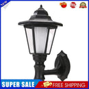 Solar Power LED Light Path Way Wall Landscape Garden Lamp (Warm White)
