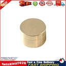 Brass Seal Cabin Medicine Drug Metal Jewelry Storage Cases Pill Holder (M) Newly