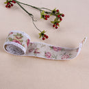 1m/roll Beautiful Flower Hessian Burlap Lace Wedding Decor Cake Runners