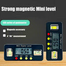 Digital Inclinometer Level Box Protractor Angle Finder Bevel Magnet Gauge E1N2