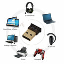 CSR 4.0 USB Bluetooth-compatible 5.0 Adapter Dongle Music Audio Receiver Transmi