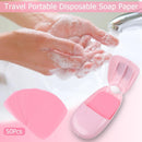 Portable Disposable Soap Paper for Washing Scented Slice Sheets for Rice