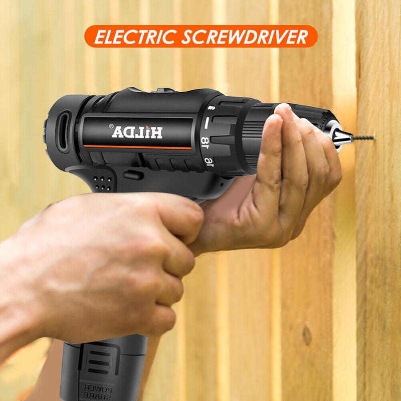 Mini Electric Drill Rechargeable Screwdriver Drilling Mounting Screws Power