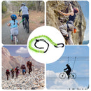 #A Bicycle Elastic Traction Rope Towing Rope Outdoor Safety Bungee Cord Equipmen