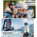 Water Bottle Carrier Bag with Adjustable Shoulder Strap Universal Bottle Sl