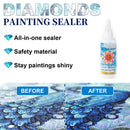 #A Sealed Diamond Painting Protection Paste Quick Drying Waterproof Puzzle Set
