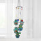Wind Chimes Rainbow Maker Printed Metal Balcony Printed Windchimes Decorations