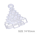 Christmas Tree Cutting Dies Stencils Scrapbook Embossing DIY Craft Card-176957